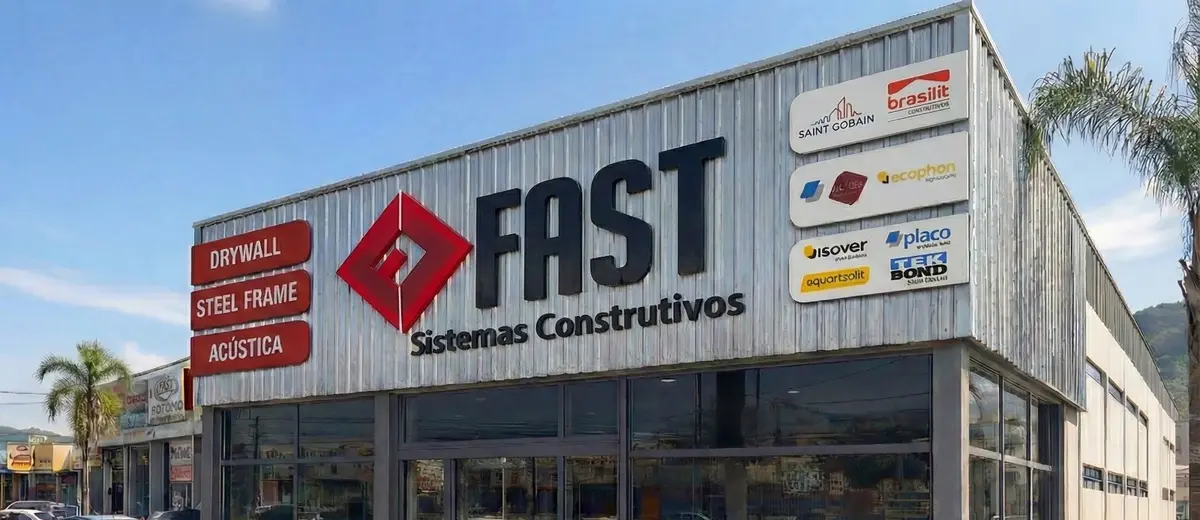 Unidade franqueada da rede Fast Sistemas Construtivos
